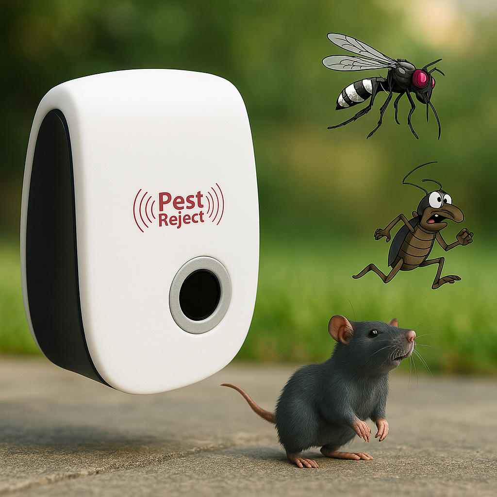 Ultraschall Ratten- sowie Mäusevertreiber – Leise, Sicher und Chemiefrei