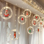 TwinkleJoy Weihnachtsbeleuchtung – LED-Lichterkette inklusive festlichen Figuren