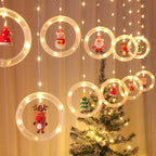 TwinkleJoy Weihnachtsbeleuchtung – LED-Lichterkette inklusive festlichen Figuren
