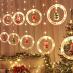 TwinkleJoy Weihnachtsbeleuchtung – LED-Lichterkette inklusive festlichen Figuren