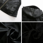 Stilvolle Lederjacke mit zeitlosem Design
