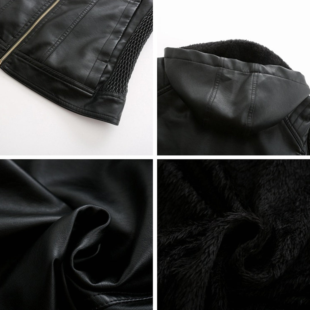 Stilvolle Lederjacke mit zeitlosem Design