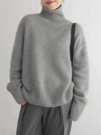 Eleganter Rollkragenpullover