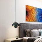 Nordic Bloom Hängeleuchte – Farbenfrohes Design sowie Warme Atmosphäre