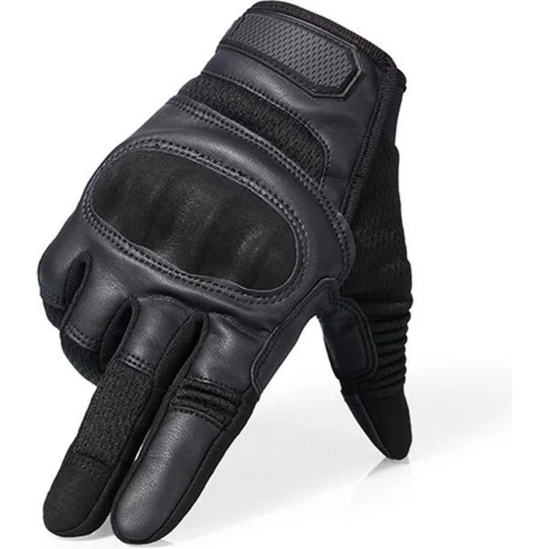 AirFlex Motorradhandschuhe – Atmungsaktives PU-Leder für Komfort sowie Sicherheit