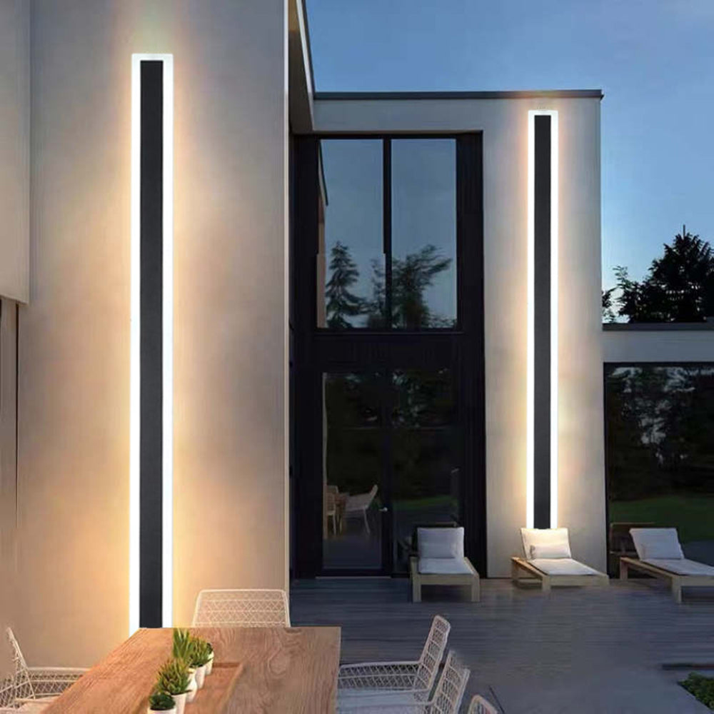 LumiLine Außenlampe – Minimalistisches Design inklusive Warmem Licht