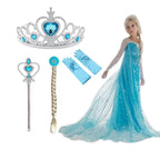 PrinzessinBlau - Verzauberndes Prinzessinnenoutfit inklusive Accessoires