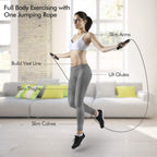 PowerFit Verstellbares Springseil – Nachhaltig und Bequem Trainieren