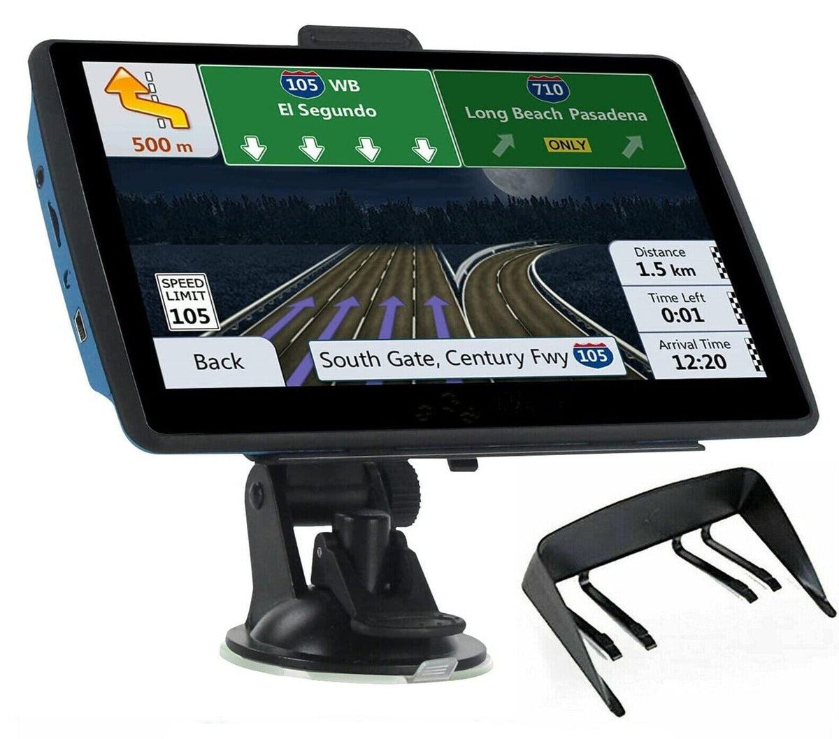 7 Zoll GPS-Navigationssystem – Zuverlässige Routenführung für Auto sowie Lkw