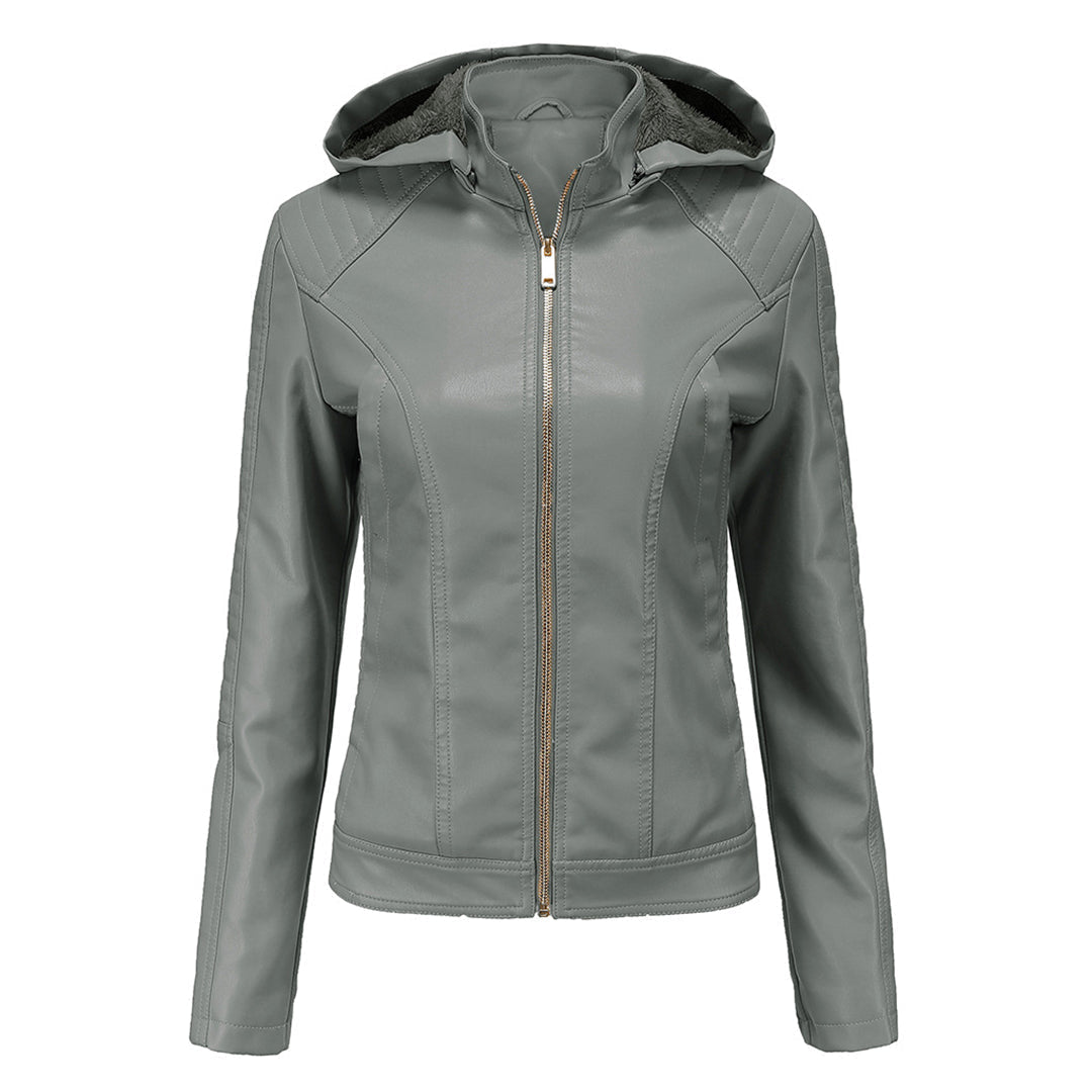 Stilvolle Lederjacke mit zeitlosem Design