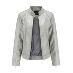 Stilvolle Lederjacke mit zeitlosem Design