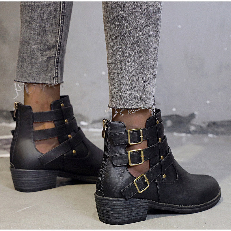 Stiefeletten für Damen – Schwarz
