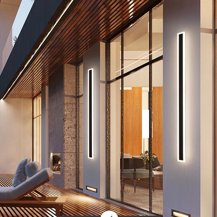 LumiLine Außenlampe – Minimalistisches Design inklusive Warmem Licht