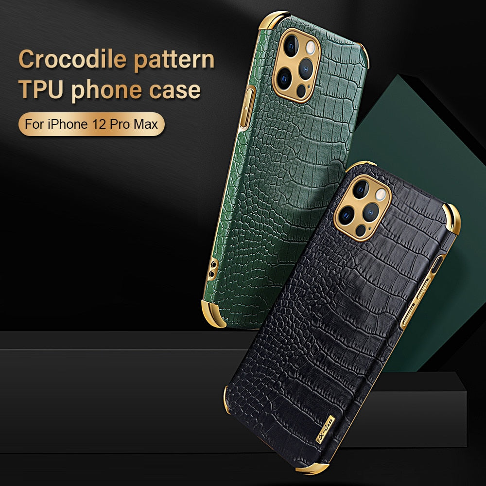 iPhone Lederhülle Krokodil: Luxus & Schutz