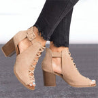 Sandalen mit hohem Absatz