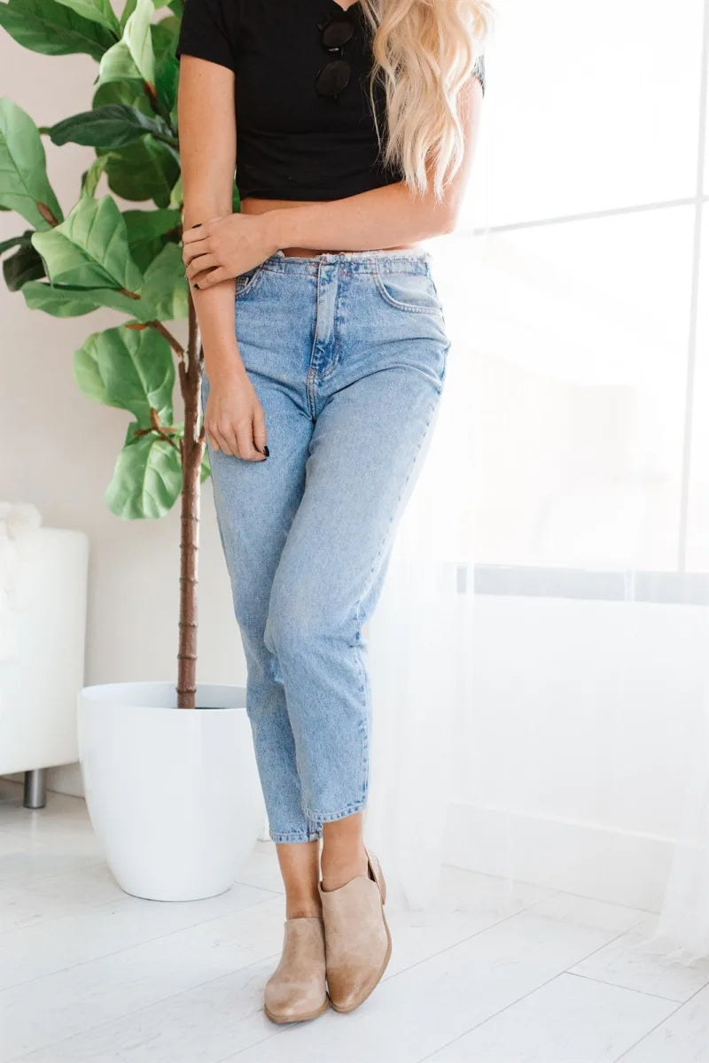 Stiefel im Vintage-Look mit hohem Absatz