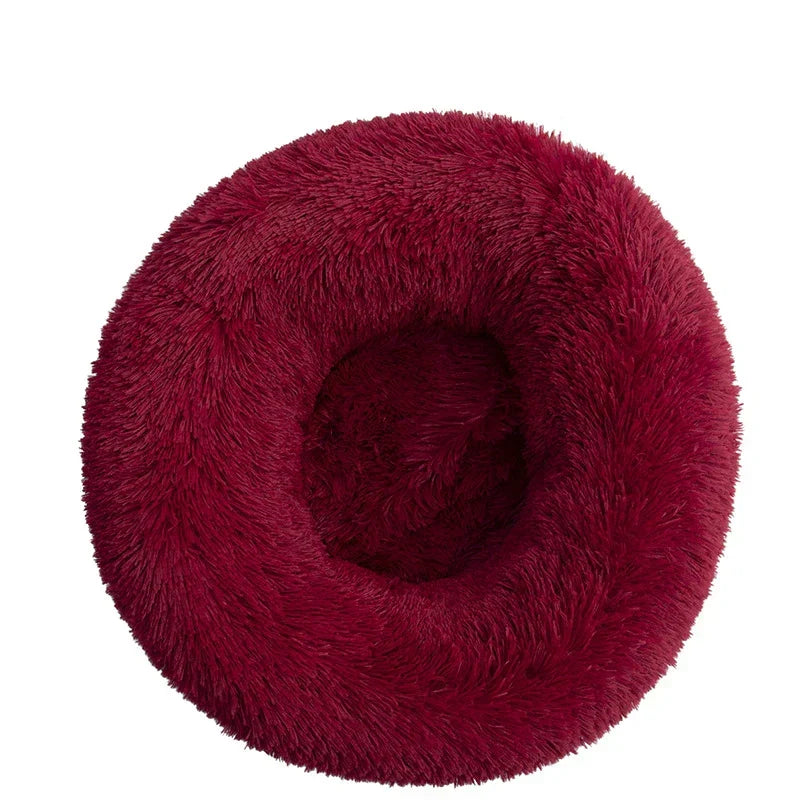 SnuggleNest Donut Bett – Weich sowie Beruhigend für Katzen und Hunde