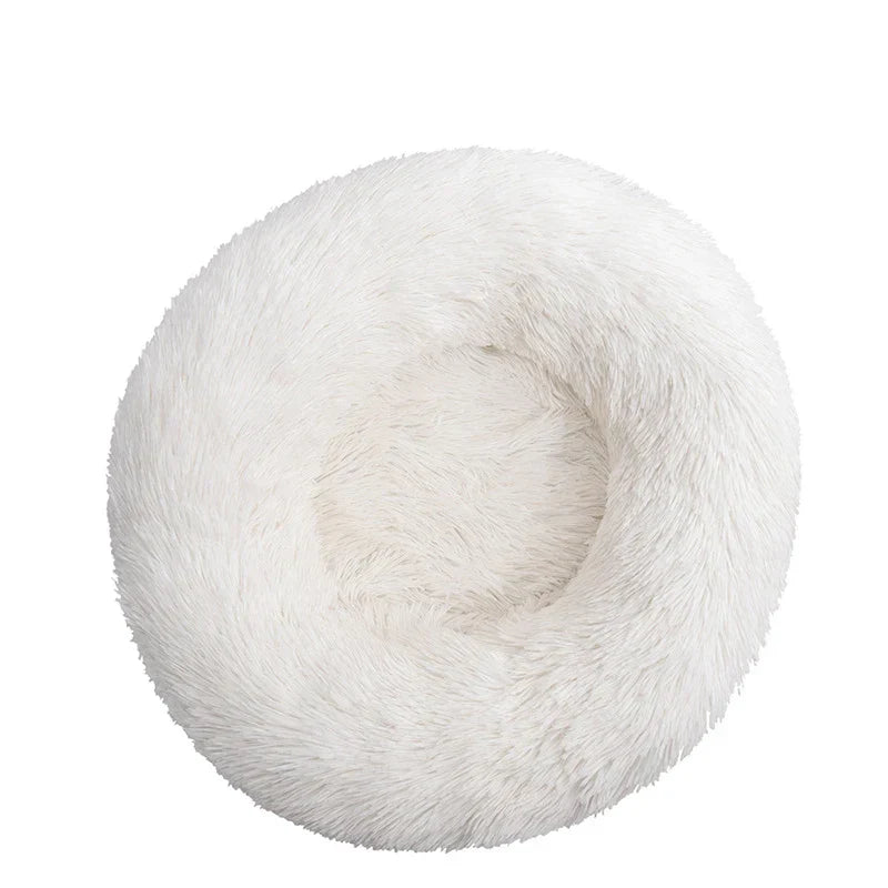 SnuggleNest Donut Bett – Weich sowie Beruhigend für Katzen und Hunde
