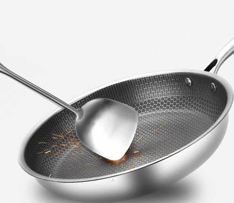 Antihaft-Pfanne mit Wabenmuster – Ideal für ein Perfektes Kocherlebnis
