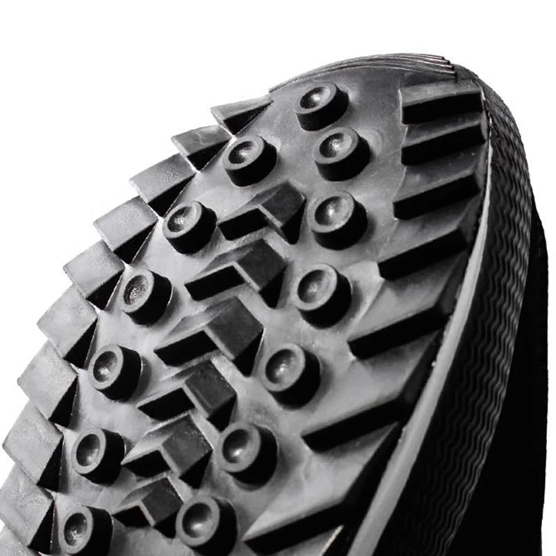 Wadenhohe Stiefel gefüttert – Schwarz