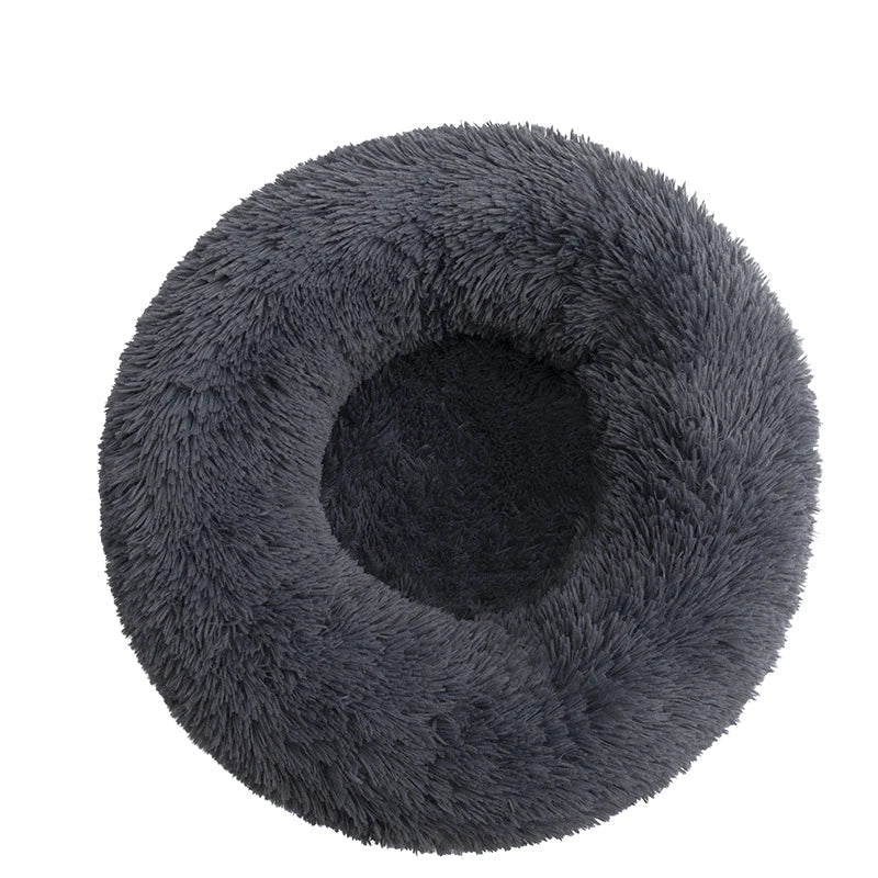 SnuggleNest Donut Bett – Weich sowie Beruhigend für Katzen und Hunde