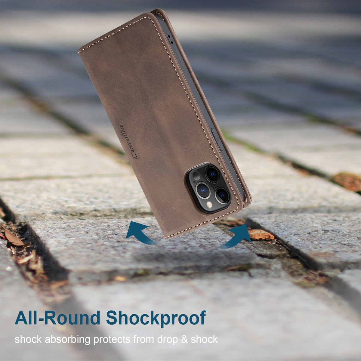 iPhone Leder Flipcase: Magnetisch & Funktional
