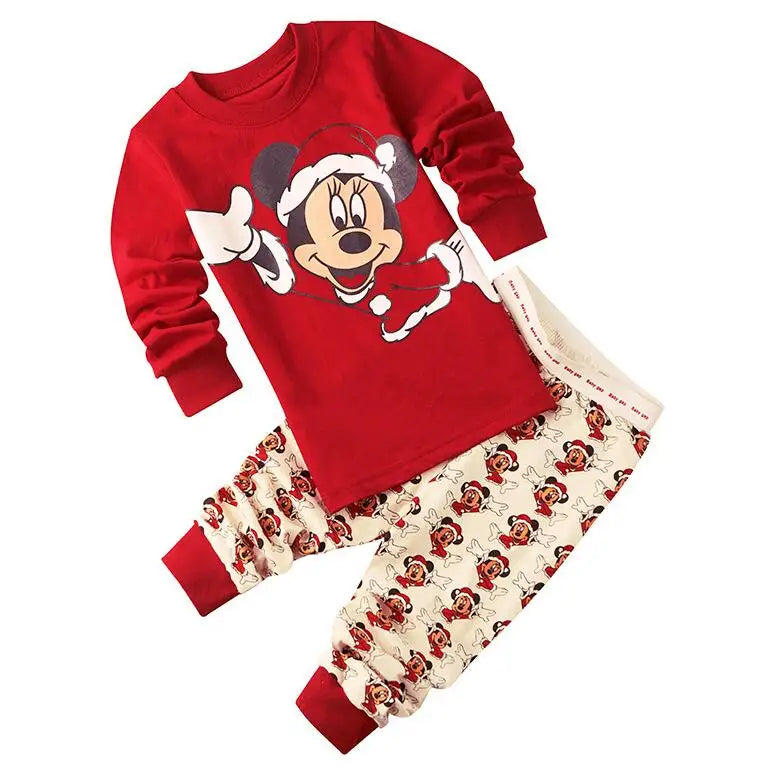 Lotte Prinzessin Pyjama Set für Kinder: Minnie Mouse Zweifarbiger Pyjama Set
