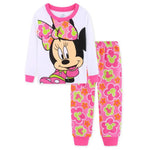 Lotte Prinzessin Pyjama Set für Kinder: Minnie Mouse Zweifarbiger Pyjama Set