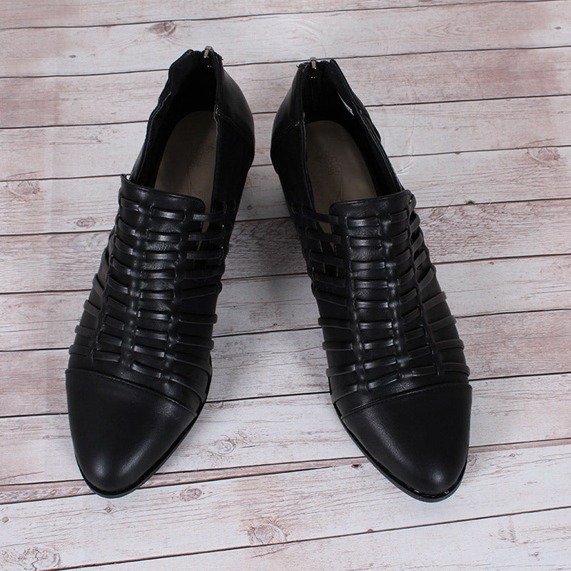 Chelsea-Boots mit Blockabsatz – Rosa