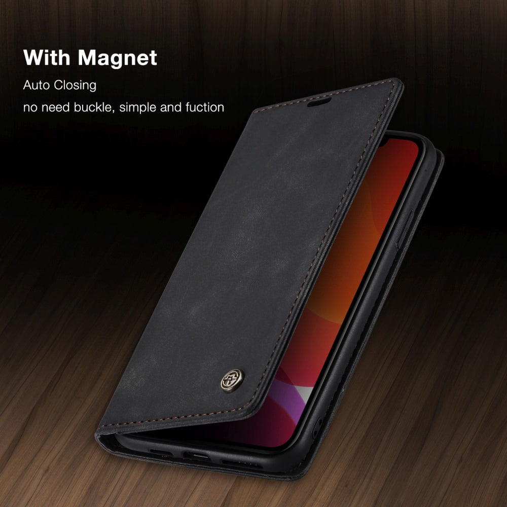 iPhone Leder Flipcase: Magnetisch & Funktional