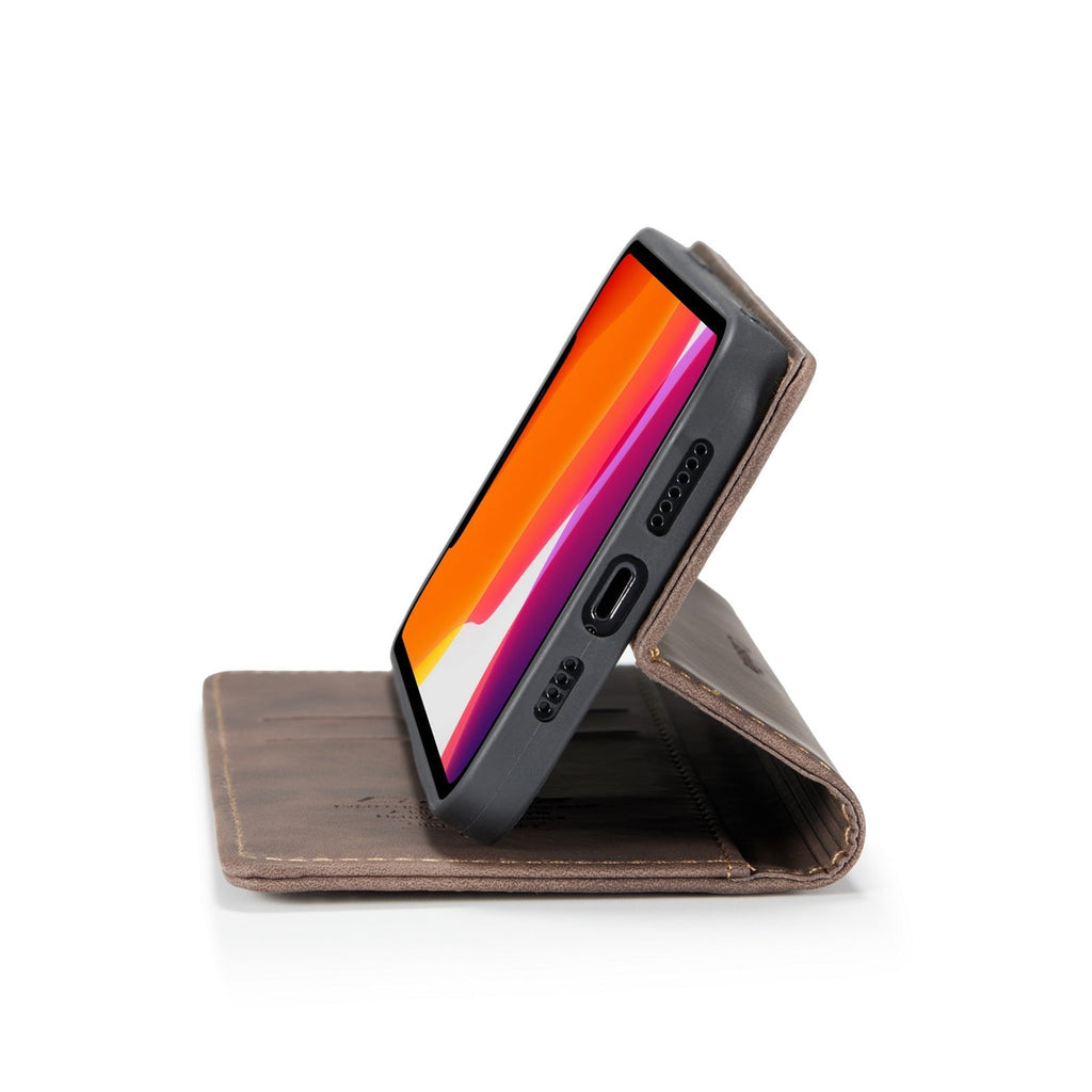 iPhone Leder Flipcase: Magnetisch & Funktional
