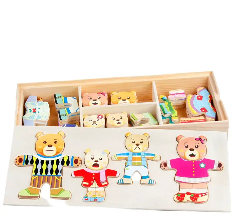 Pädagogisches Tierpuzzleset – Für kreatives sowie lehrreiches Ankleiden