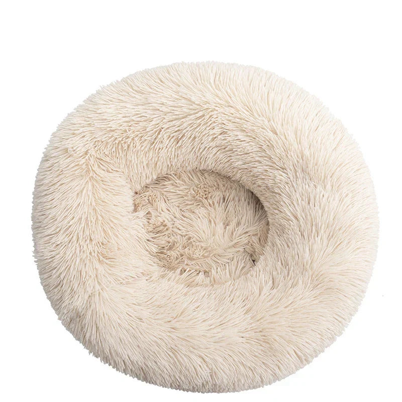 SnuggleNest Donut Bett – Weich sowie Beruhigend für Katzen und Hunde