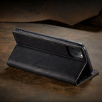 iPhone Leder Flipcase: Magnetisch & Funktional