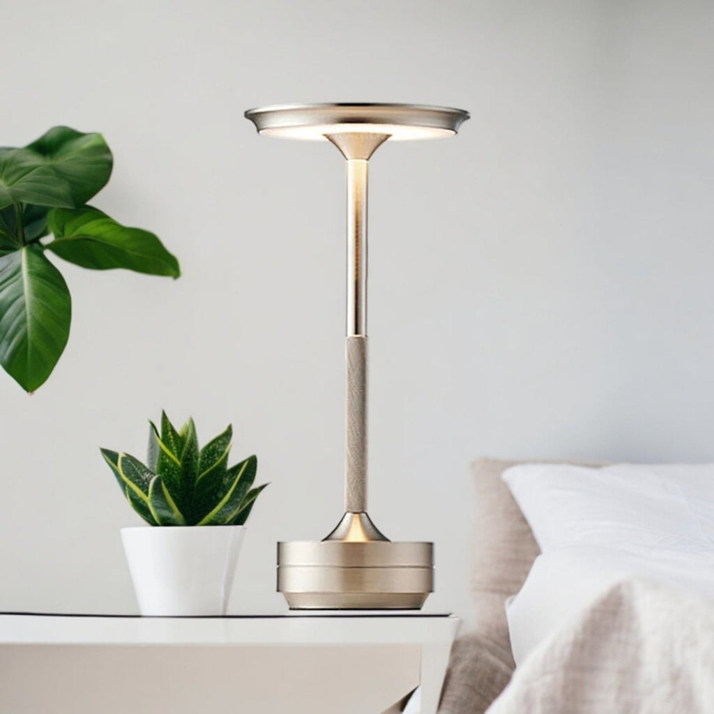 Aura Luxe Tischlampe – Modernes Design mit Warmem sowie Einstellbarem Licht