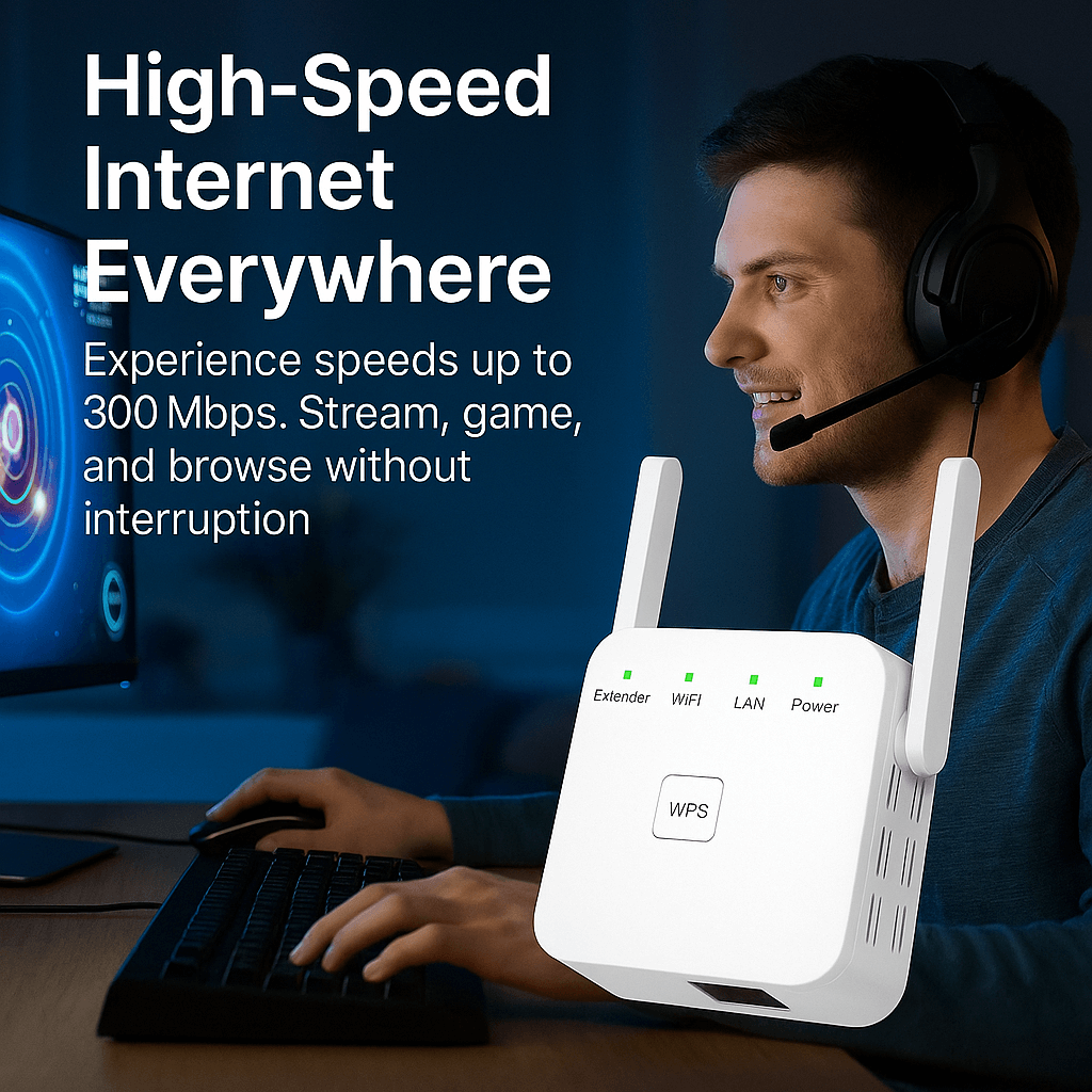 SpeedWave WiFi Verstärker: Superschnelles Internet in jedem Raum