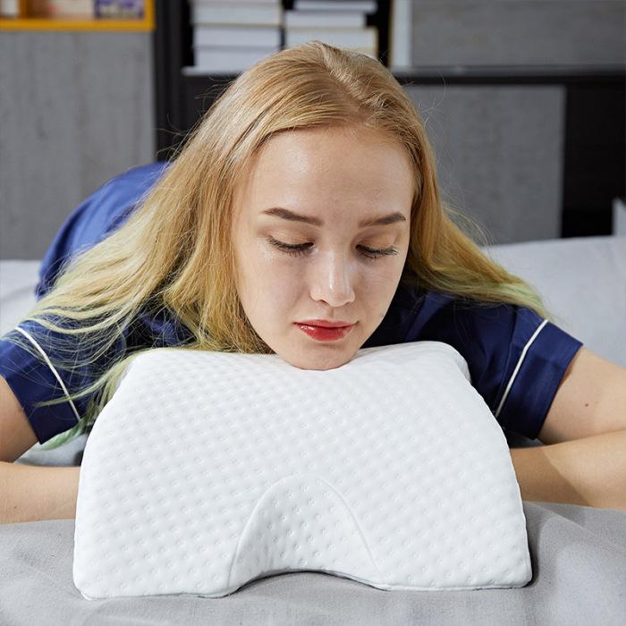 Ergonomisches Nackenstützkissen aus Polyesterfaser: Komfort & Unterstützung für Schlaf oder Ruhe