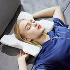 Ergonomisches Nackenstützkissen aus Polyesterfaser: Komfort & Unterstützung für Schlaf oder Ruhe