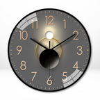 Luxe Runde Wanduhr – Zeitloses Design sowie Geräuschlose Ruhe