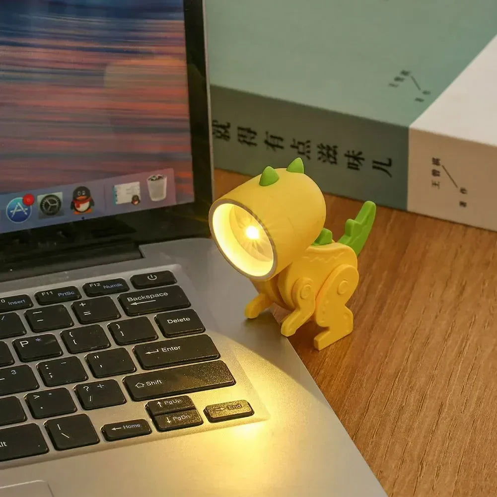 Dino Glow Schreibtischlampe - Süß und Funktional