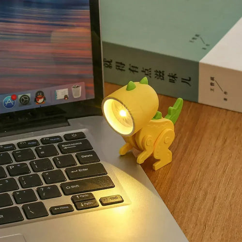 Dino Glow Schreibtischlampe - Süß und Funktional