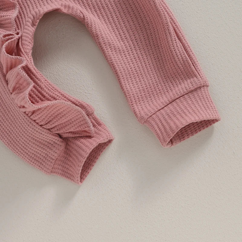 Sofie Rüschen Babysprungkombi – Weicher Jumpsuit inklusive Verspielten Details