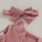 Sofie Rüschen Babysprungkombi – Weicher Jumpsuit inklusive Verspielten Details