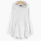 Ultraweicher und warmer Plüsch-Kapuzenpullover
