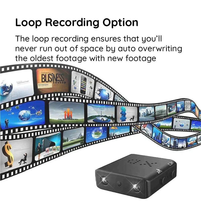 Mini HD Videokamera – Tragbar sowie Diskret mit Audioaufnahme