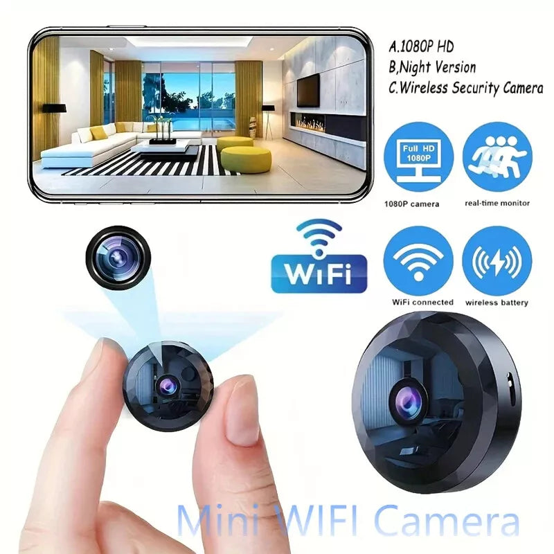 Magnetische Mini-WiFi-Kamera – Diskret sowie Zuverlässig für Tag und Nacht