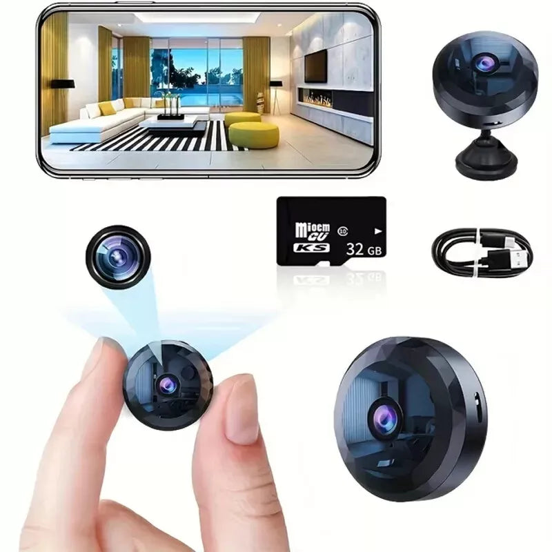 Magnetische Mini-WiFi-Kamera – Diskret sowie Zuverlässig für Tag und Nacht