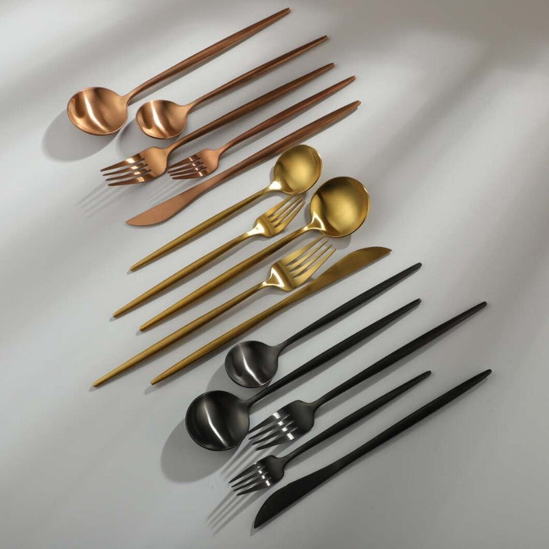 Aurora Besteckset – Minimalistisch, Zeitgemäß und Zeitlos