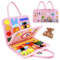 Montessori Busy Board Tasche – Lehrreiches sowie Tragbares Spielvergnügen