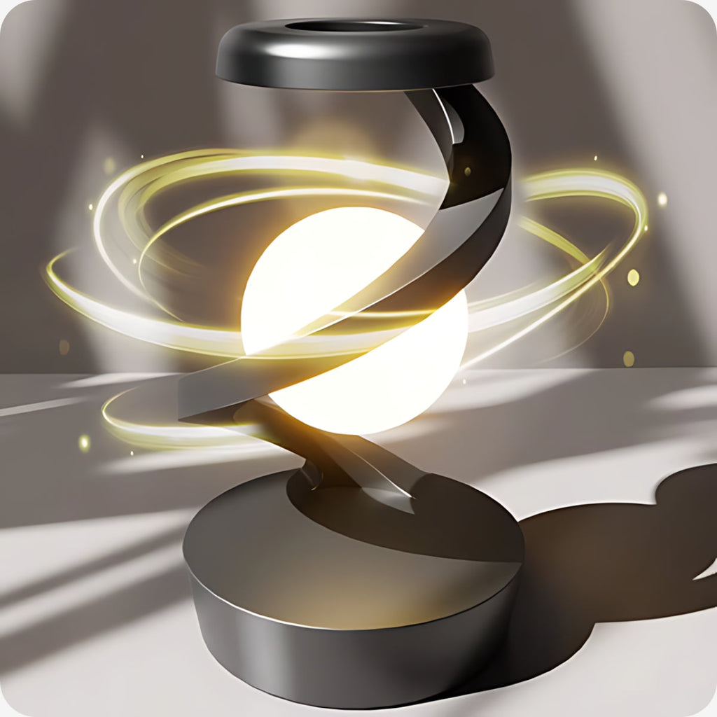 LumaSpiral Atmosphärenlampe – Modernes Design inklusive Warmer Ausstrahlung